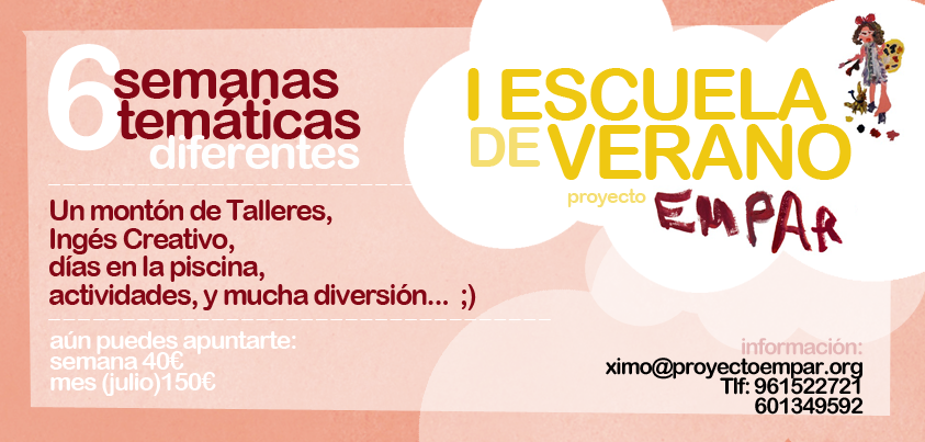 I Escuela de Verano Proyecto Empar